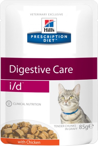 Hill's Prescription Diet i/d Digestive Care при расстройствах пищеварения, жкт, с курицей - 85 г фото 1