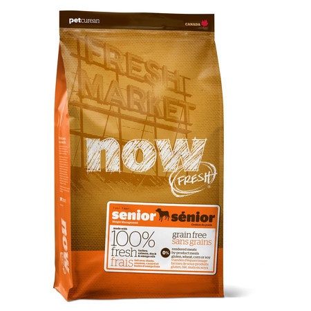 NOW Fresh Grain Free сухой беззерновой корм для пожилых собак и собак, склонных к избыточному весу, с индейкой, уткой и овощами - 5,45 кг фото 1