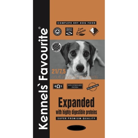 Kennels` Favourite 21% Expanded корм для взрослых стерилизованных собак с излишним весом 20 кг фото 2