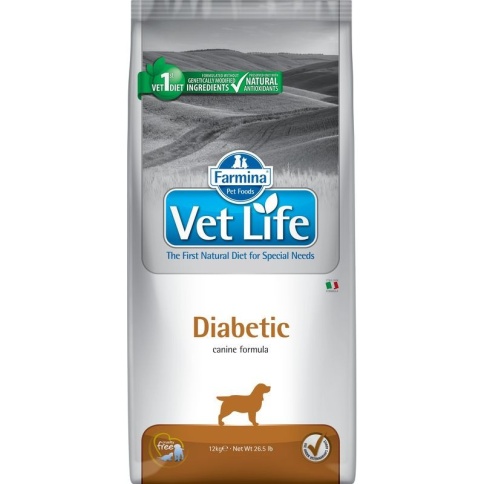 Farmina Vet Life Dog Diabetic - 12 кг фото 2