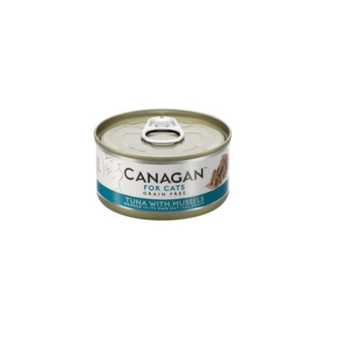 Canagan Tuna With Mussels влажный беззерновой корм для кошек с тунцом и мидиями - 75 г фото 1