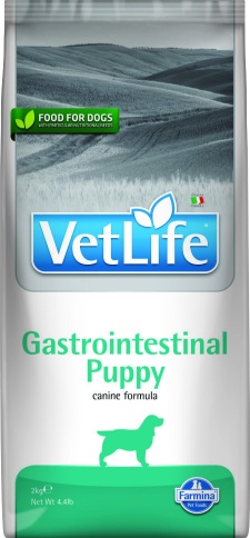 Farmina Vet Life Dog Gastro-Intestinal Puppy диетический сухой корм для щенков при заболеваниях ЖКТ с курицей - 2 кг фото 1