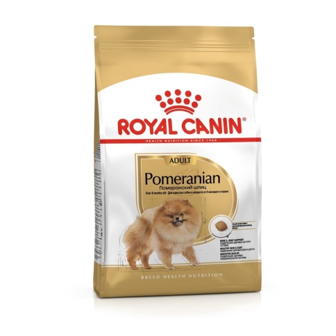 Royal Canin Pomeranian Adult сухой корм для собак породы померанский шпиц в возрасте от 8 месяцев - 500 г фото 1