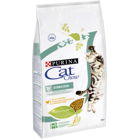 Purina Cat Chow Special Care для кастрированных котов и стерилизованных кошек - 15 кг фото 1
