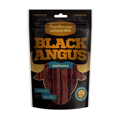 Деревенские лакомства Black Angus вырезка из говядины для собак - 50 г 1 ш фото 1