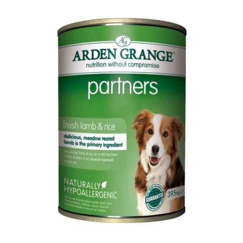 Arden Grange Lamb & Rice влажный корм для собак взрослого возраста, предпочитающих мясо ягненка в ежедневном рационе с ягненком и рисом - 395 г фото 2