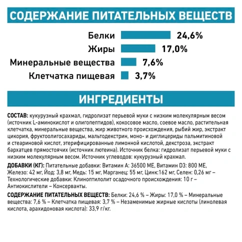 Сухой корм Royal Canin Anallergenic AN24 для взрослых кошек при тяжелой пищевой аллергии, 2 кг фото 5