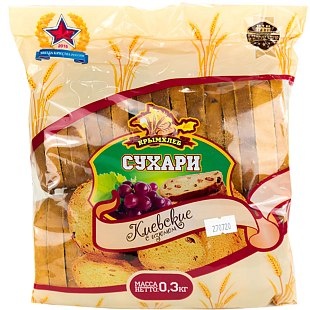 Сухари Киевские 300г Крымхлеб фото 1