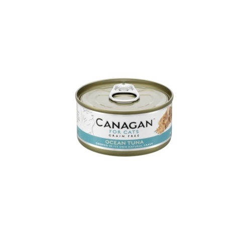 Canagan Ocean Tuna влажный беззерновой корм для кошек с океаническим тунцом - 75 г фото 1