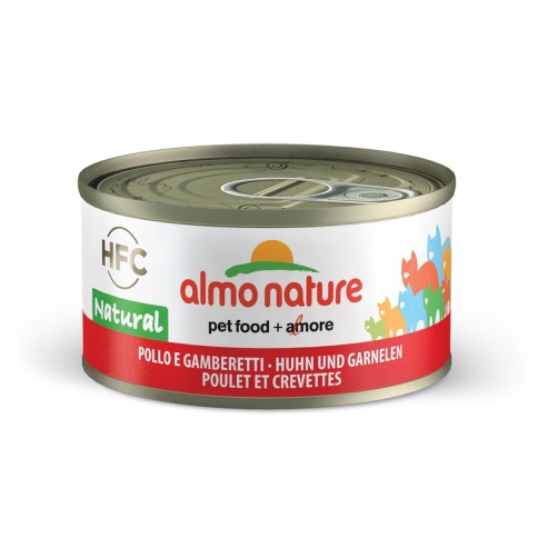 Almo Nature Legend Adult Cat Chicken&Shrimps консервы с курицей и креветками в бульоне для взрослых кошек - 70 г фото 2