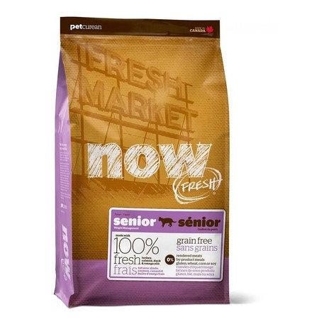 NOW Fresh Grain Free сухой беззерновой корм для пожилых кошек и кошек, склонных к избыточному весу с индейкой, уткой и овощами - 1,82 кг фото 1