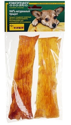 Titbit сухожилия говяжьи средние - мягкая упаковка фото 1