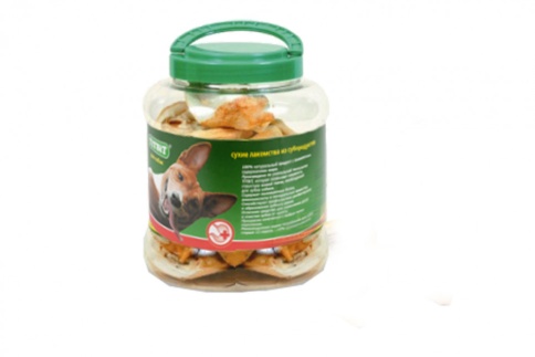 Titbit ухо говяжье внутр. - банка пласт. 4.3 л фото 1