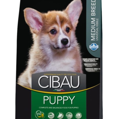 Cibau Puppy Medium сухой корм для щенков средних пород с курицей - 12 кг фото 2