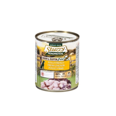 Stuzzy Monoprotein влажный корм для собак с курицей в консервах - 800 г фото 1