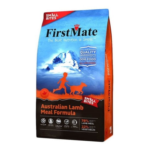 FirstMate Australian Lamb Small Bites сухой беззерновой корм для взрослых собак мелких пород с ягненком - 2,3 кг фото 1