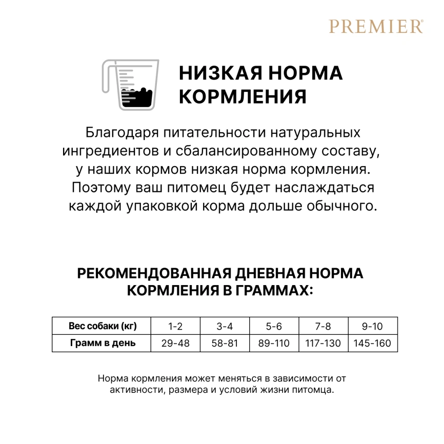 Сухой корм Premier Dog Lamb & Turkey Adult Mini для собак мелких пород, 1 кг фото 9