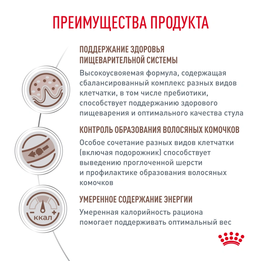 Сухой корм Royal Canin Gastrointestinal Hairball для кошек, 2 кг фото 2