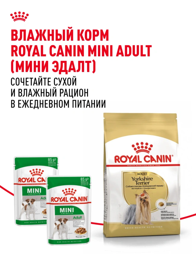 Сухой корм Royal Canin Yorkshire Terrier Adult для взрослых собак, 7.5 кг фото 11