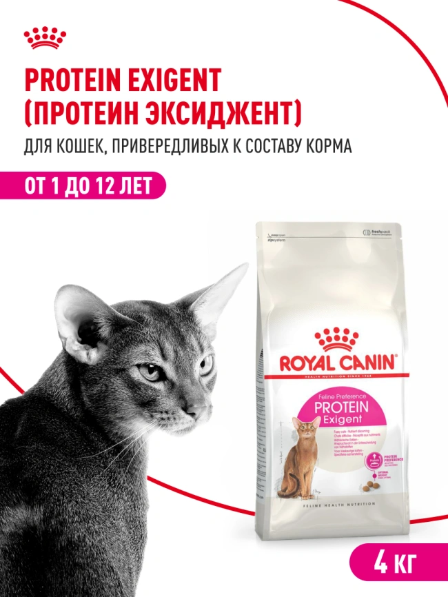 Сухой корм Royal Canin Protein Exigent для кошек, фото 14