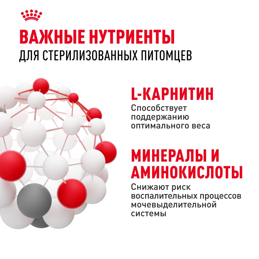 Сухой корм Royal Canin Sterilised для кастрированных котов и стерилизованных кошек, фото 5