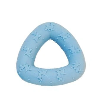 Треугольник Homepet Foam TPR Puppy для собак, голубой фото 1