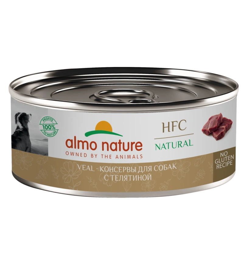 Влажный корм Almo Nature для собак телятиной, 100 г фото 1