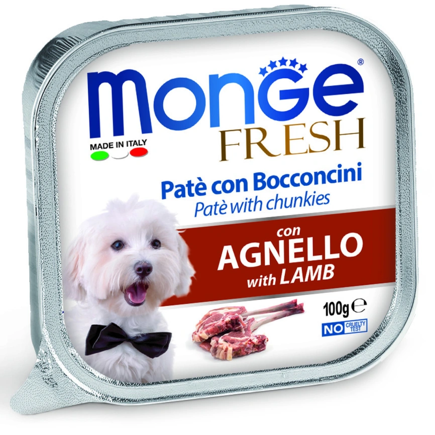 Влажный корм Monge Dog Fresh Salmon для собак с лососем, 100 г фото 1