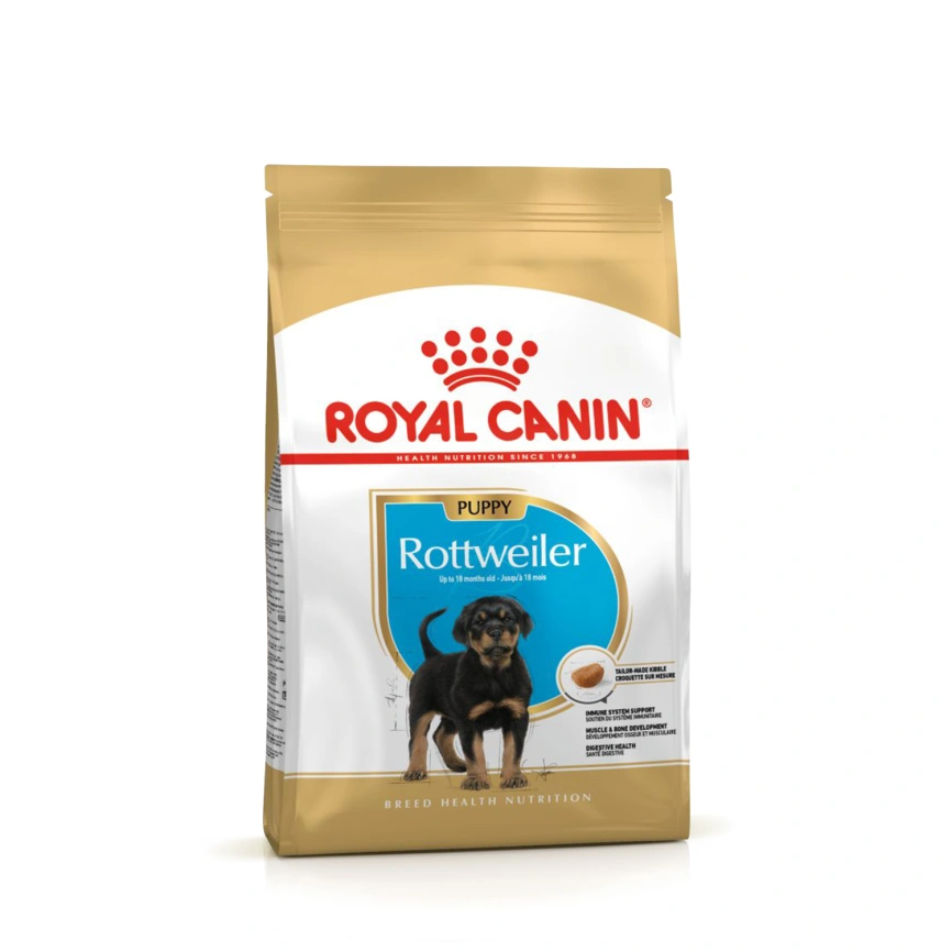 Сухой корм Royal Canin Rottweiler Puppy для щенков, 12 кг фото 11