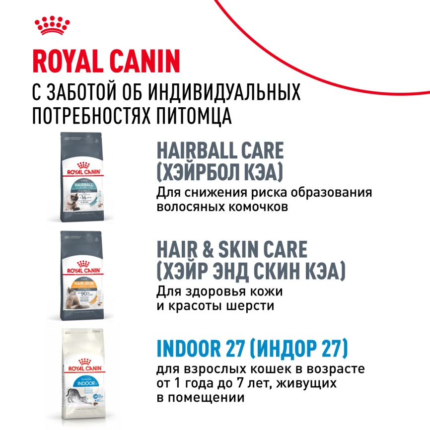 Сухой корм Royal Canin Indoor Long Hair для кошек, 400 г фото 10