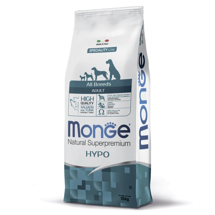 Сухой корм Monge Dog BWild GRAIN FREE Duck &amp;amp; Potato для взрослых собак с уткой и картофелем, 12 кг фото 1