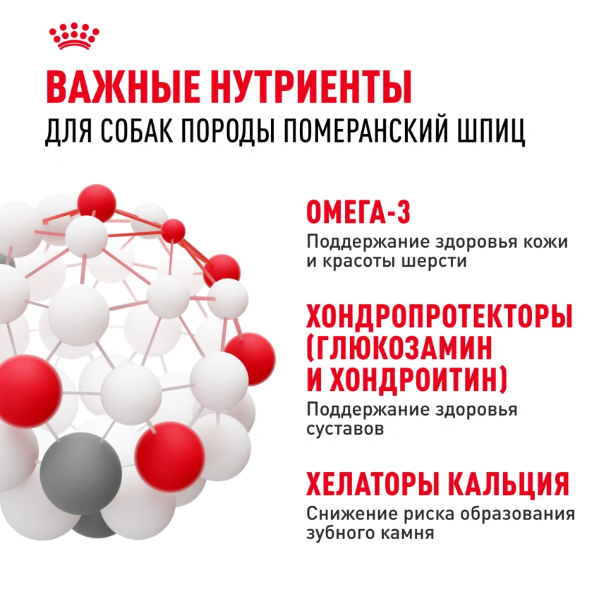 Сухой корм Royal Canin Pomeranian Adult для собак породы померанский шпиц, 500 г фото 6