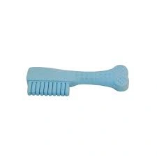 Игрушка Homepet Foam TPR Dental для собак, зубная щетка, голубая фото 1