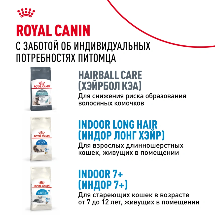 Сухой корм Royal Canin Indoor для кошек, 10 кг фото 10