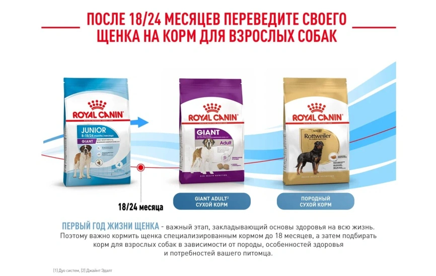 Сухой корм Royal Canin Giant Junior для щенков, 3.5 кг фото 14