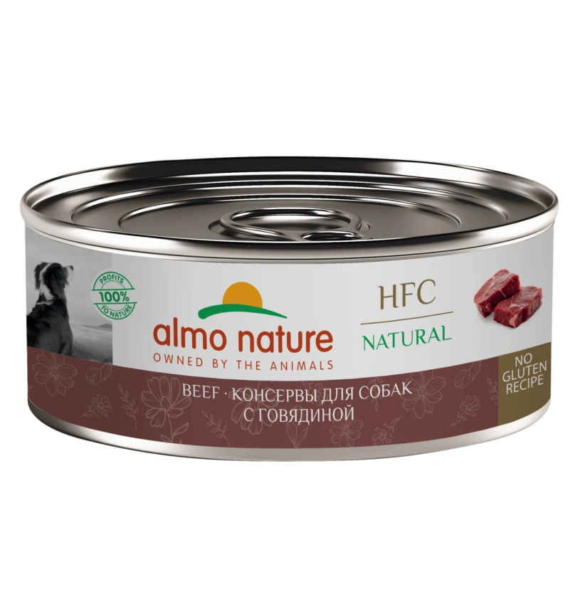 Влажный корм Almo Nature для собак с говядиной, 100 г фото 1