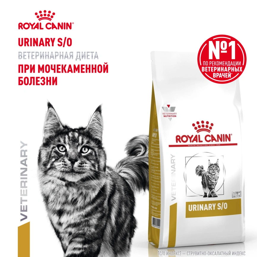 Сухой корм Royal Canin Urinary S/O для кошек при мочекаменной болезни, 350 г фото 14