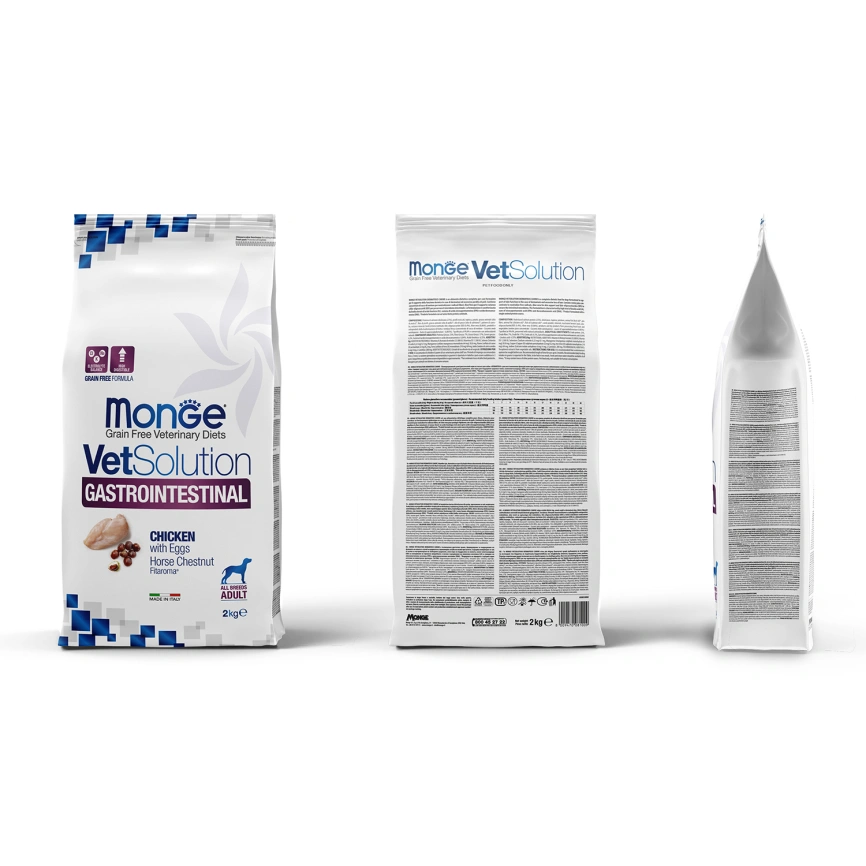 Диетический корм Monge VetSolution Dog Gastrointestinal для собак, при заболеваниях ЖКТ, 2 кг фото 3
