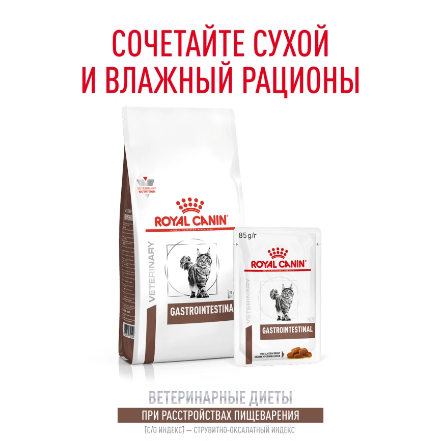 Сухой корм Royal Canin Gastrointestinal для кошек, 350 г фото 18