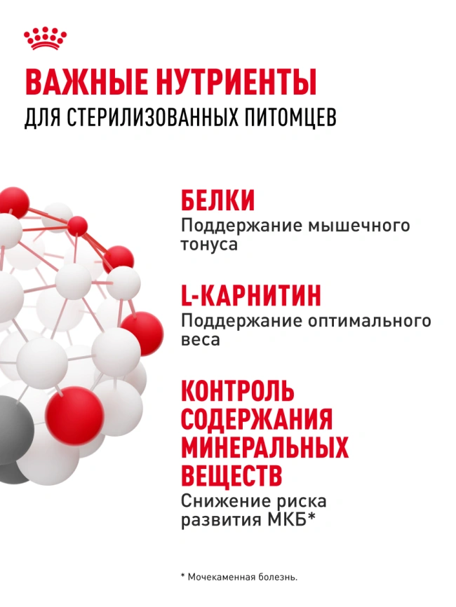 Сухой корм Royal Canin Sterilised для кастрированных котов и стерилизованных кошек, 400 г фото 24