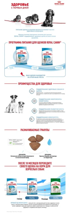 Сухой корм Royal Canin Mini Starter Mother & Babydog для щенков и кормящих сук, 8.5 кг фото 10