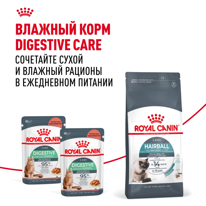 Сухой корм Royal Canin Hairball Care для кошек, 400 г фото 8
