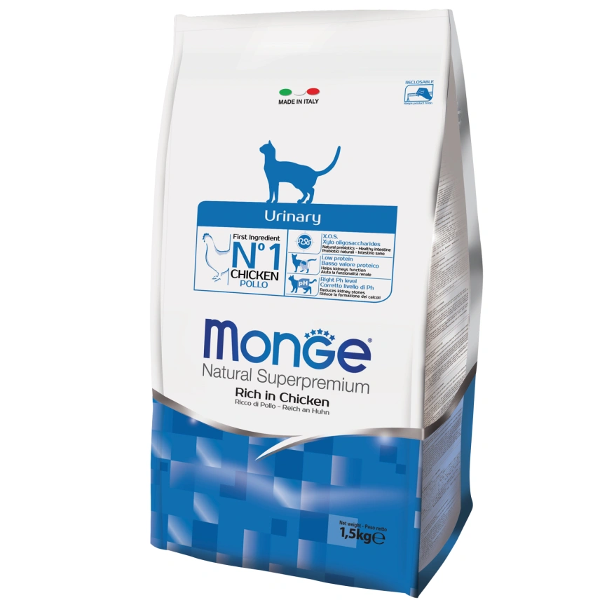 Сухой корм Monge Cat BWild GRAIN FREE Cod для взрослых кошек с треской, 1,5 кг фото 2
