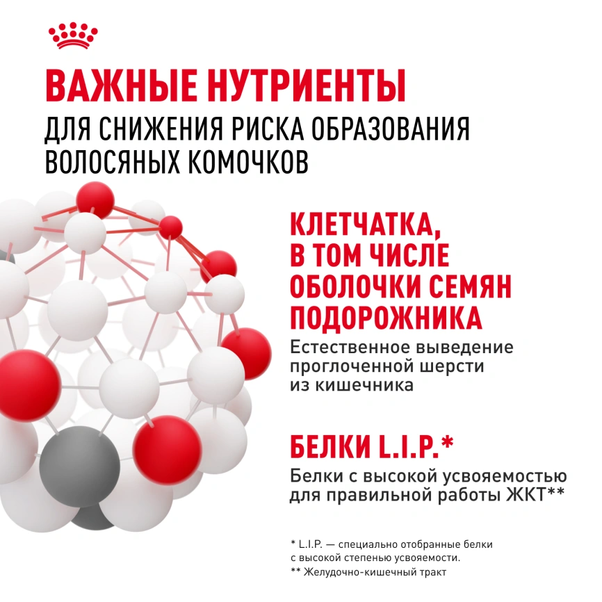 Сухой корм Royal Canin Hairball Care для кошек, 10 кг фото 5