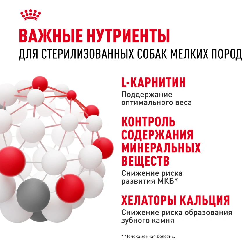 Сухой корм Royal Canin Mini Sterilised для стерилизованных собак, 3 кг фото 5