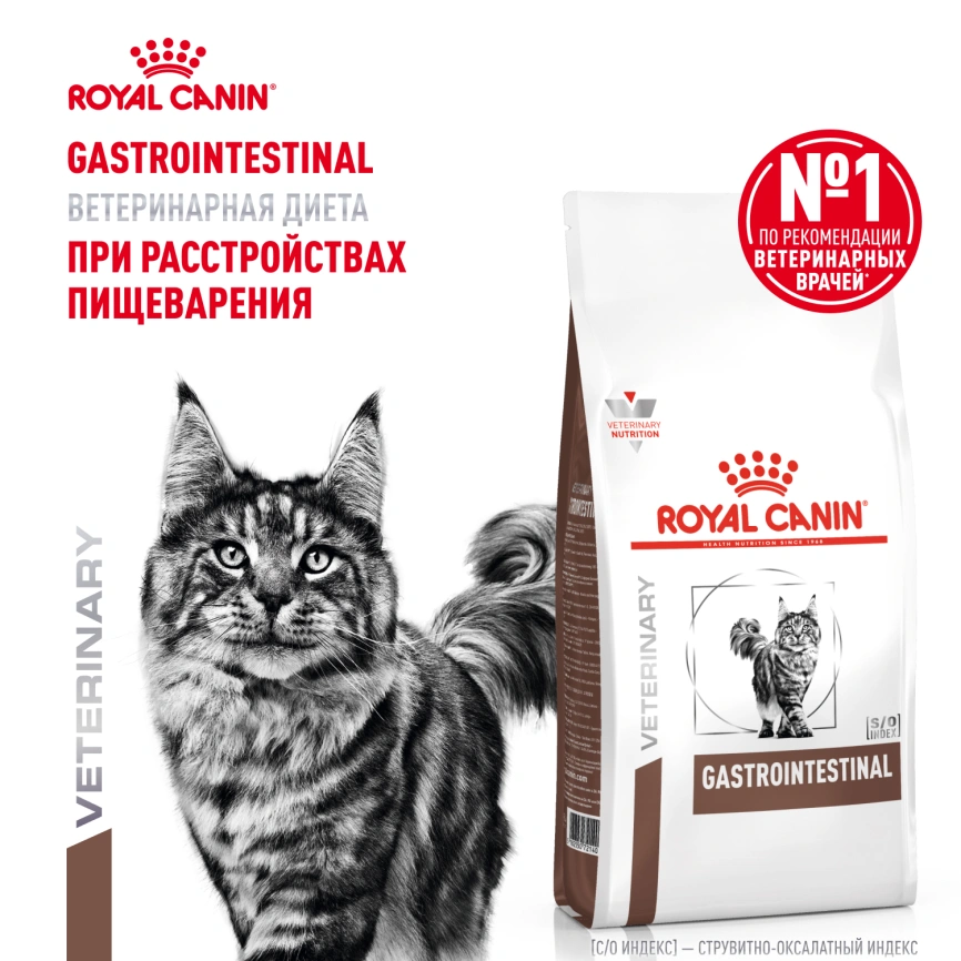 Сухой корм Royal Canin Gastrointestinal для кошек, 2 кг фото 15