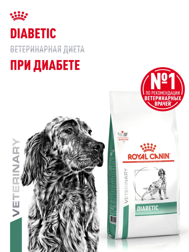 Сухой корм Royal Canin Diabetic для собак, 1.5 кг фото 12