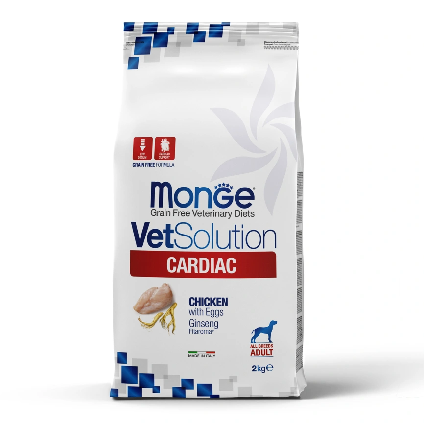 Диетический корм Monge VetSolution Dog Cardiac для собак, 2 кг фото 5