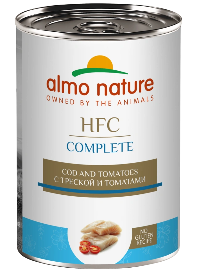Влажный корм Almo Nature для собак с треской и томатами, 100 г фото 1